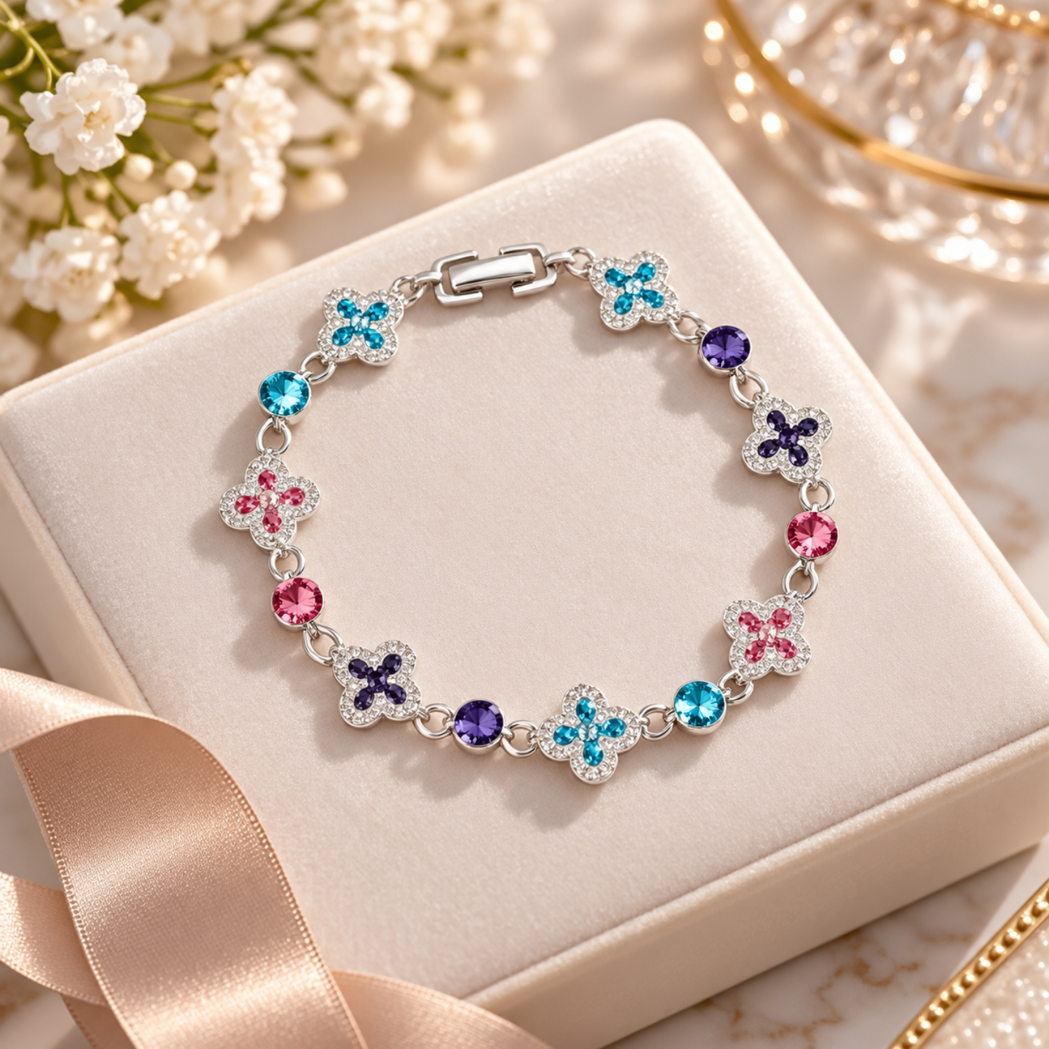 Clover Charm Bracelet